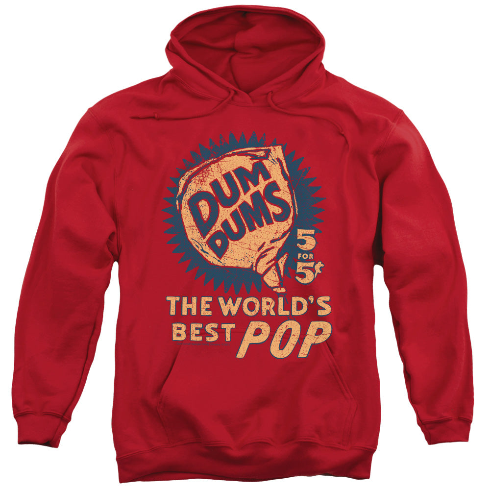 Dum Dums 5 For 5 Mens Hoodie Red