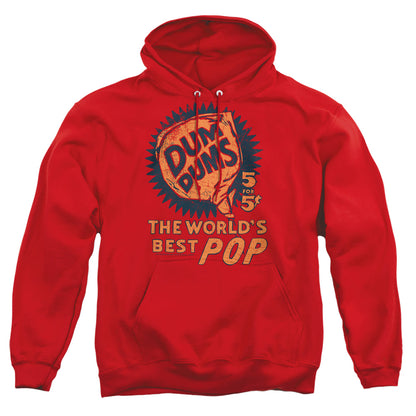 Dum Dums 5 For 5 Mens Hoodie Red