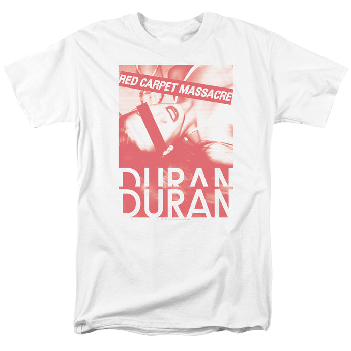 Duran Duran Red Carpet Massacre Mens T Shirt White