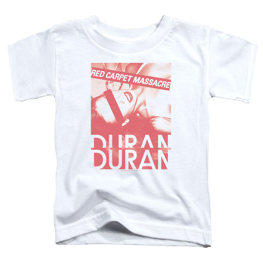 Duran Duran Red Carpet Massacre Toddler Kids Youth T Shirt White