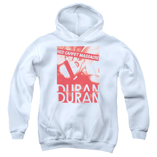 Duran Duran Red Carpet Massacre Kids Youth Hoodie White