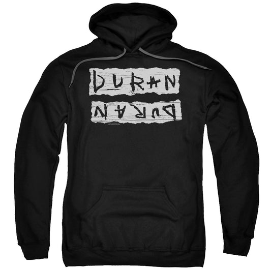 Duran Duran Print Error Mens Hoodie Black