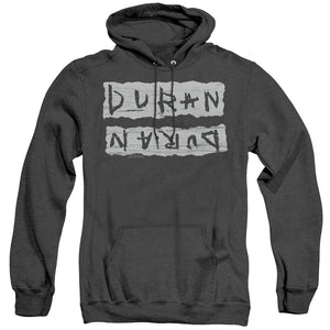 Duran Duran Print Error Heather Mens Hoodie Black