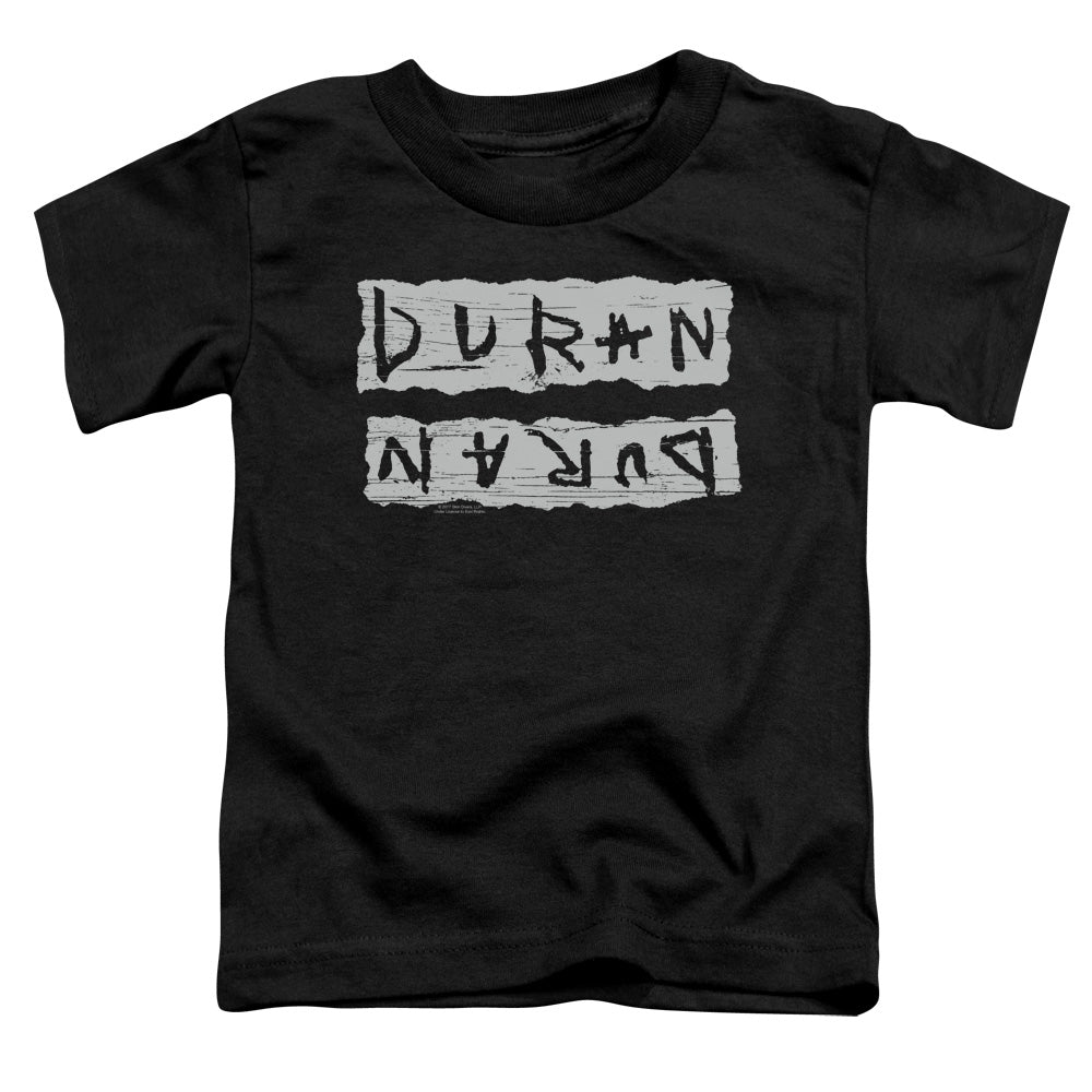 Duran Duran Print Error Toddler Kids Youth T Shirt Black