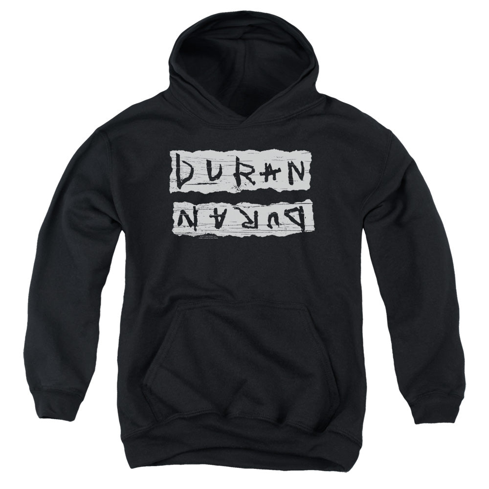 Duran Duran Print Error Kids Youth Hoodie Black