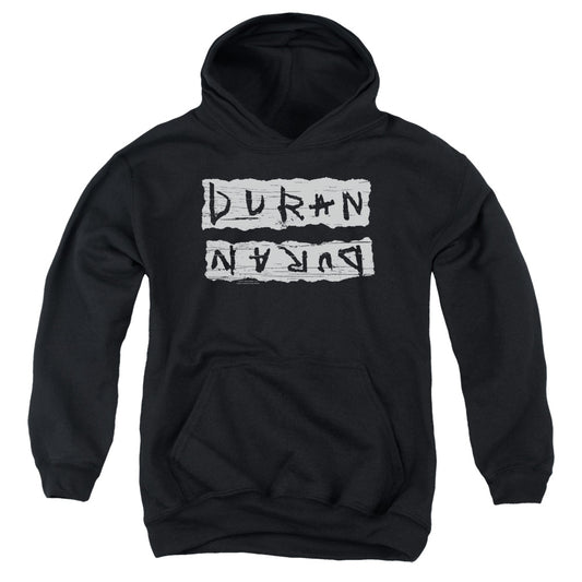 Duran Duran Print Error Kids Youth Hoodie Black