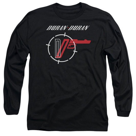 Duran Duran A View Mens Long Sleeve Shirt Black