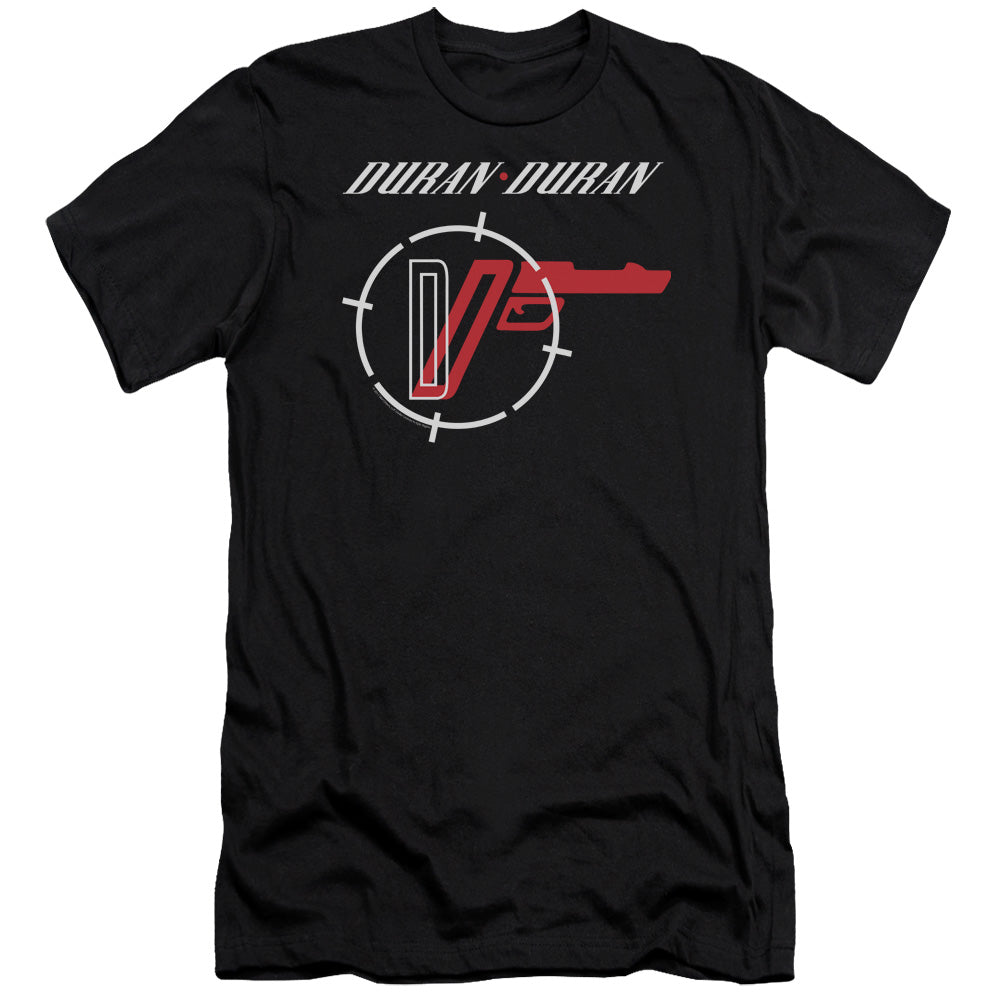 Duran Duran A View Premium Bella Canvas Slim Fit Mens T Shirt Black