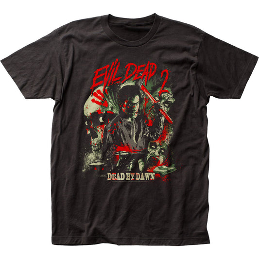 Evil Dead 2 Dead by Dawn Mens T Shirt Black