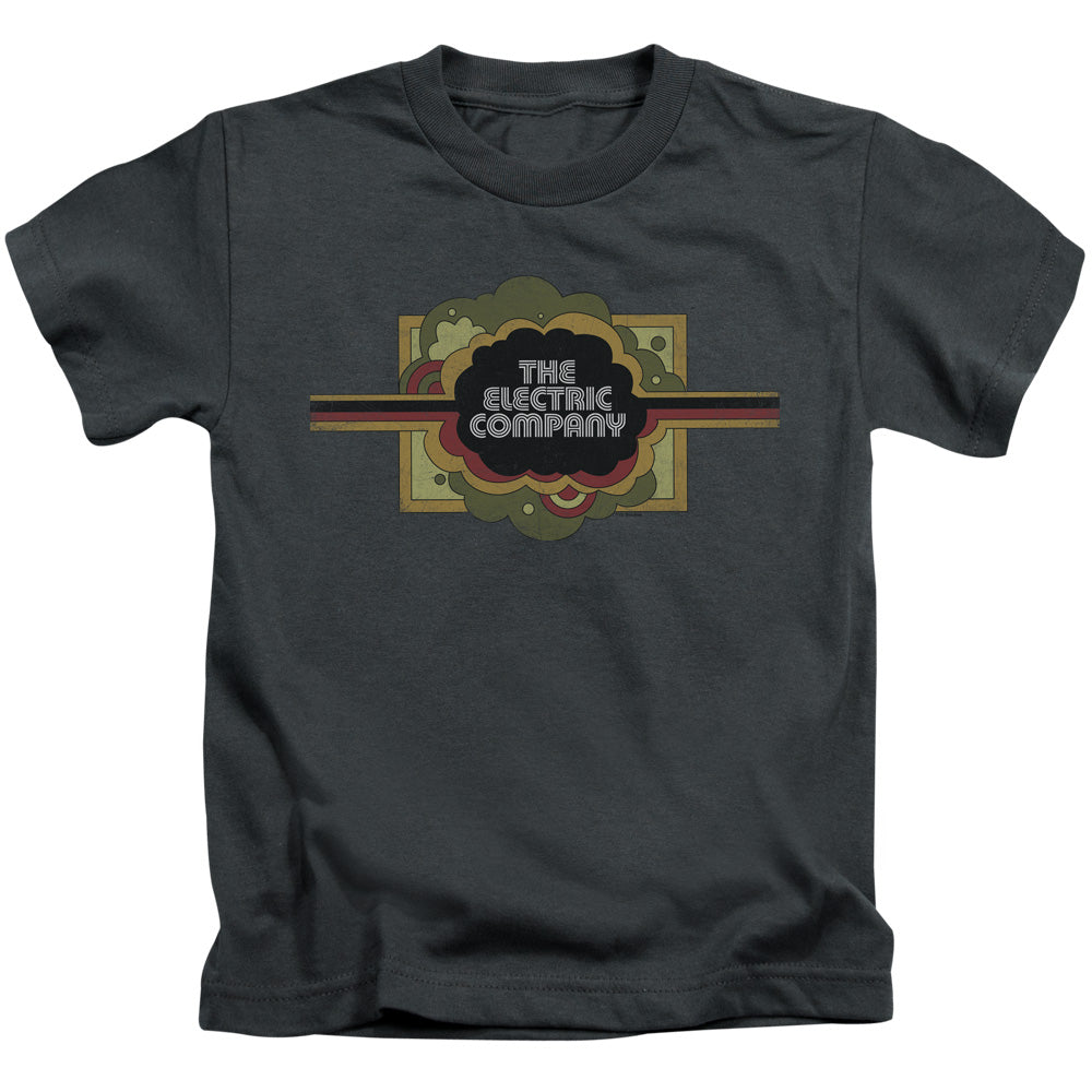 Electric Company Logo Juvenile Kids Youth T Shirt Charcoal (5 6) Officially Licensed