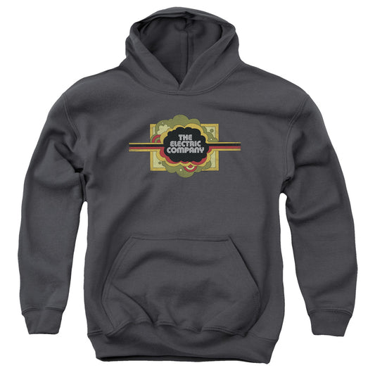 Electric Company Logo Kids Youth Hoodie Charcoal Officially Licensed