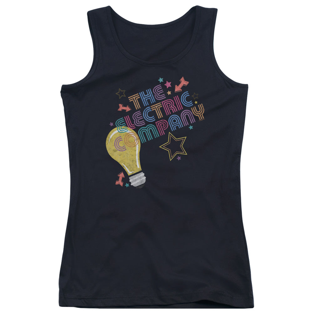 Electric Company Electric Light Womens Tank Top Shirt Black