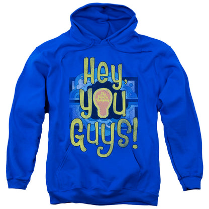 Electric Company Hey You Guys Mens Hoodie Royal Blue Officially Licensed