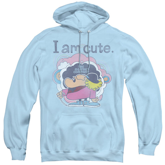 Electric Company I Am Cute Mens Hoodie Light Blue Officially Licensed