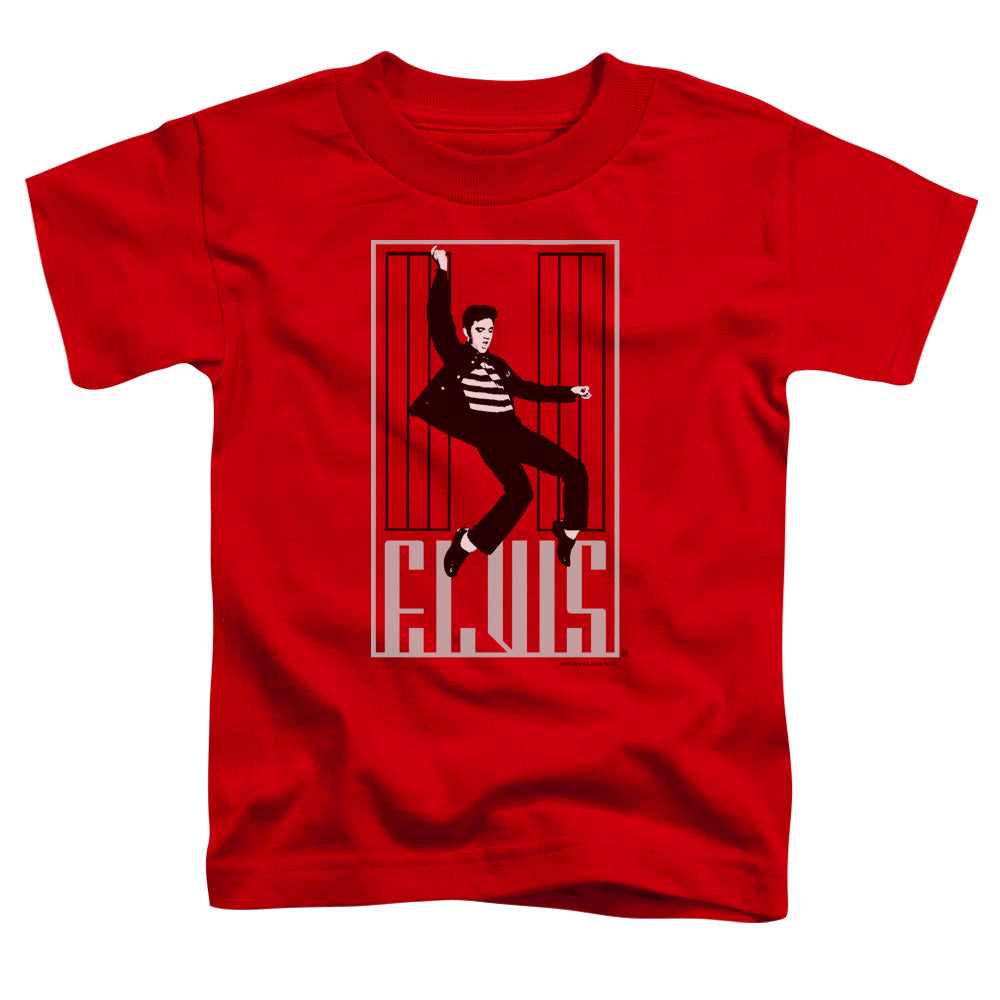 Elvis Presley One Jailhouse Toddler Kids Youth T Shirt Red