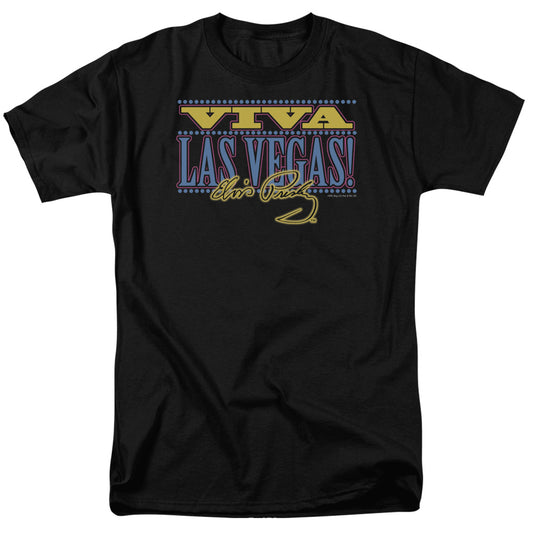 Elvis Presley Viva Las Vegas Mens T Shirt Black