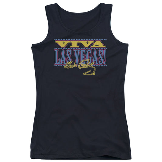 Elvis Presley Viva Las Vegas Womens Tank Top Shirt Black