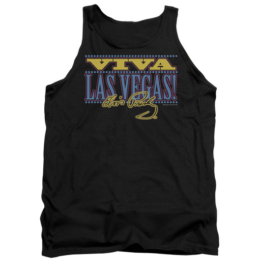 Elvis Presley Viva Las Vegas Mens Tank Top Shirt Black