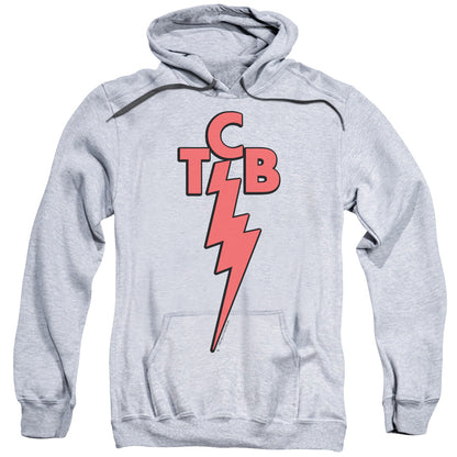 Elvis Presley TCB Mens Hoodie Athletic Heather