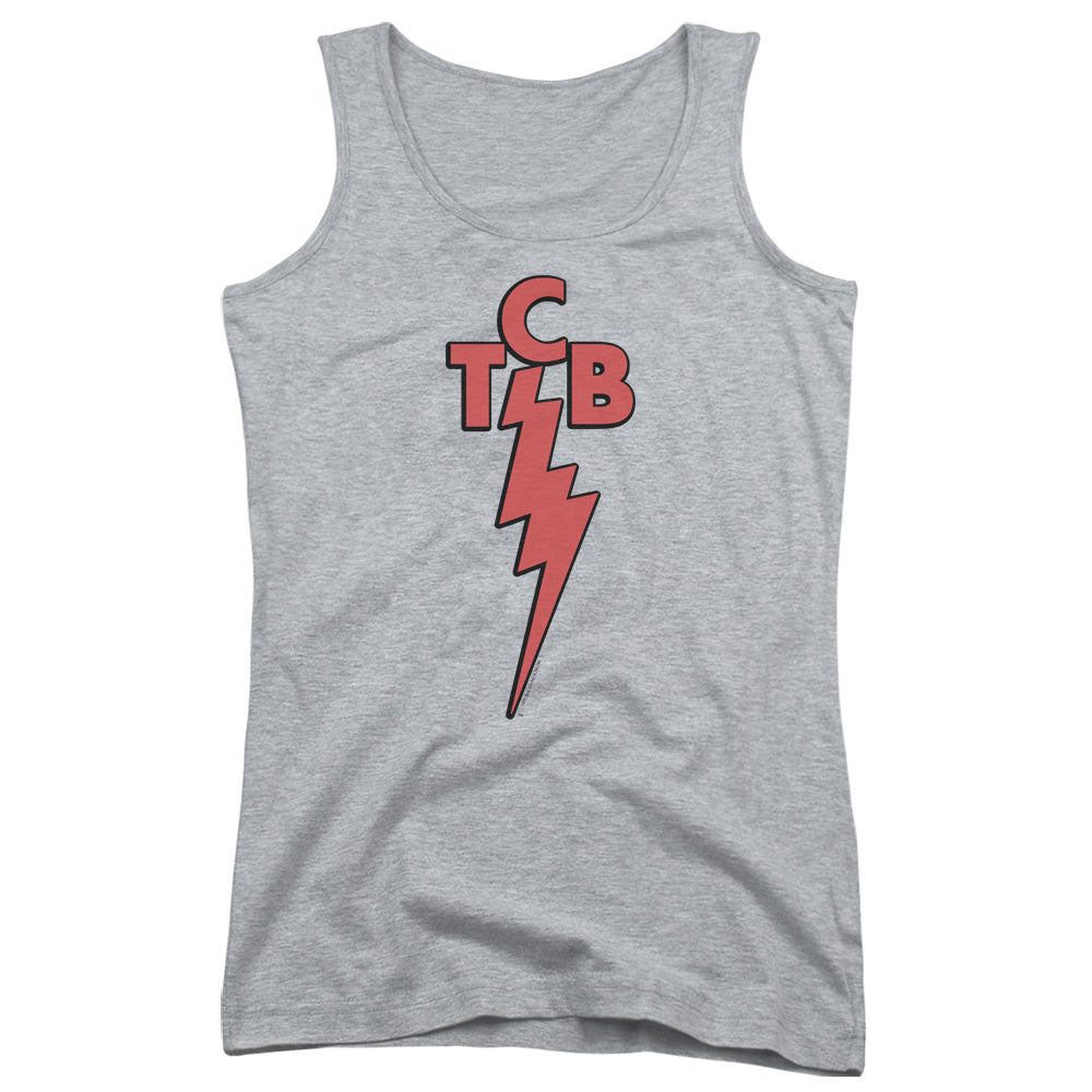 Elvis Presley TCB Womens Tank Top Shirt Athletic Heather