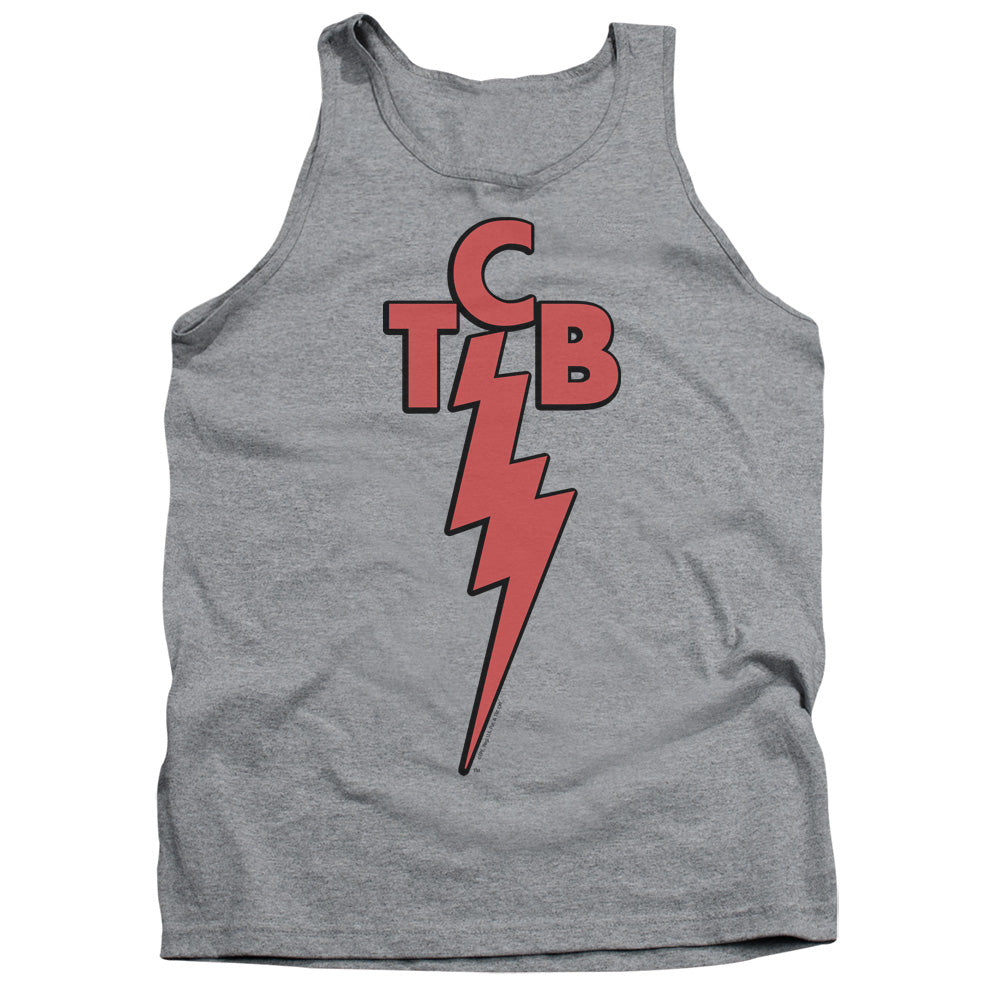 Elvis Presley TCB Mens Tank Top Shirt Athletic Heather