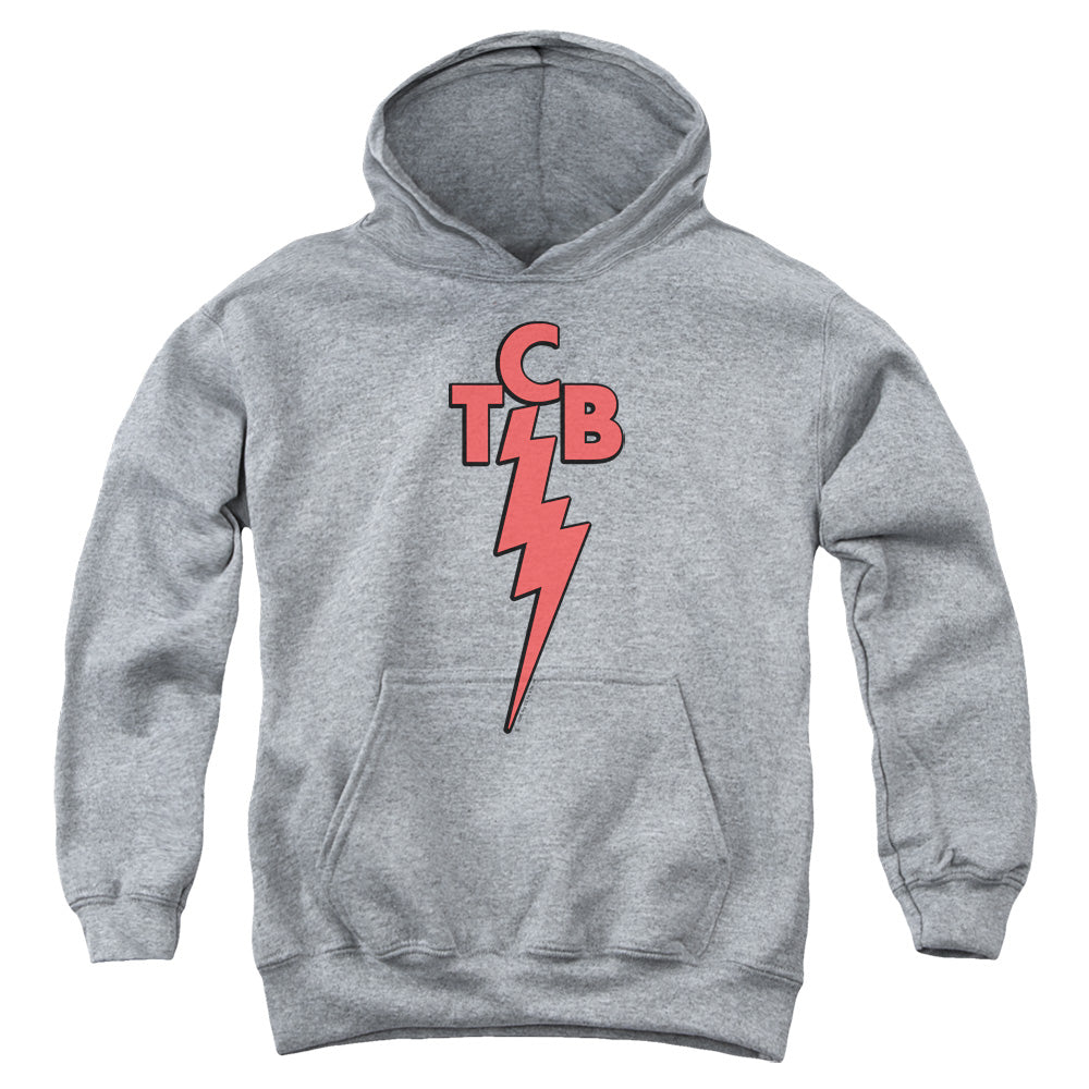 Elvis Presley TCB Kids Youth Hoodie Heather