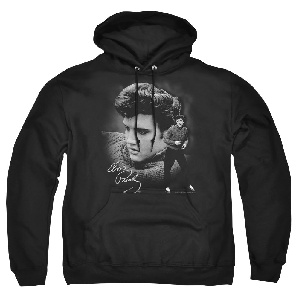 Elvis Presley Sweater Mens Hoodie Black