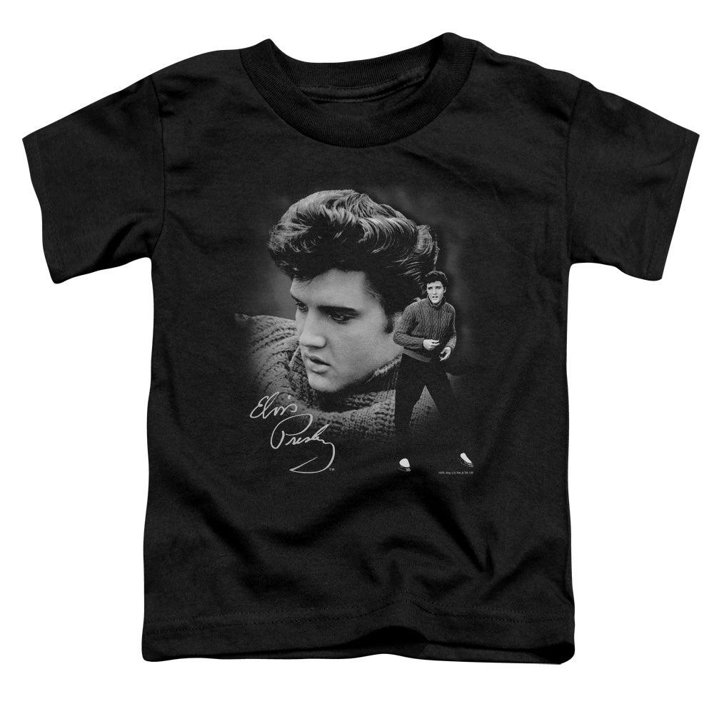 Elvis Presley Sweater Toddler Kids Youth T Shirt Black