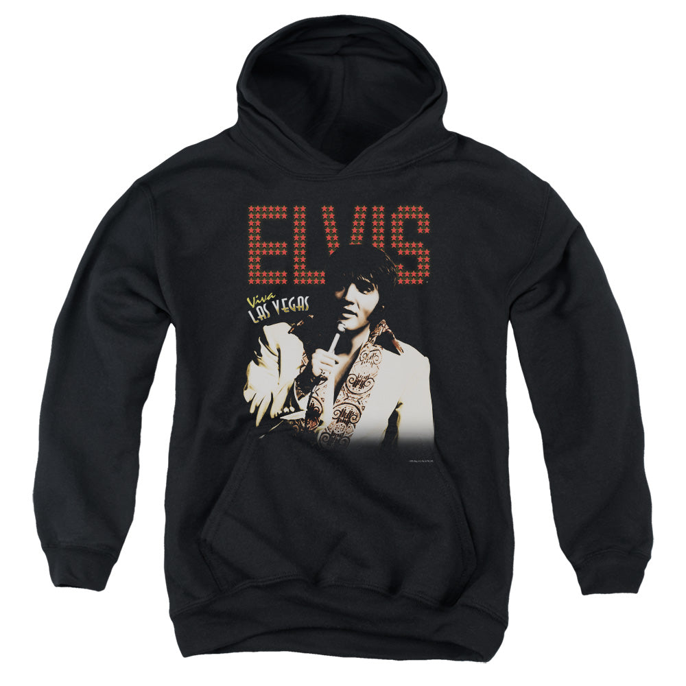 Elvis Presley Viva Star Kids Youth Hoodie Black