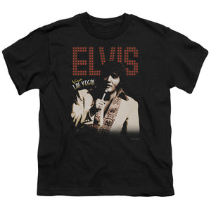 Elvis Presley Viva Star Kids Youth T Shirt Black