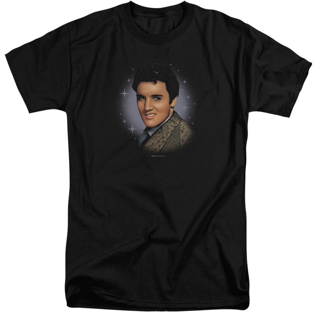 Elvis Presley Starlite Mens Tall T Shirt Black