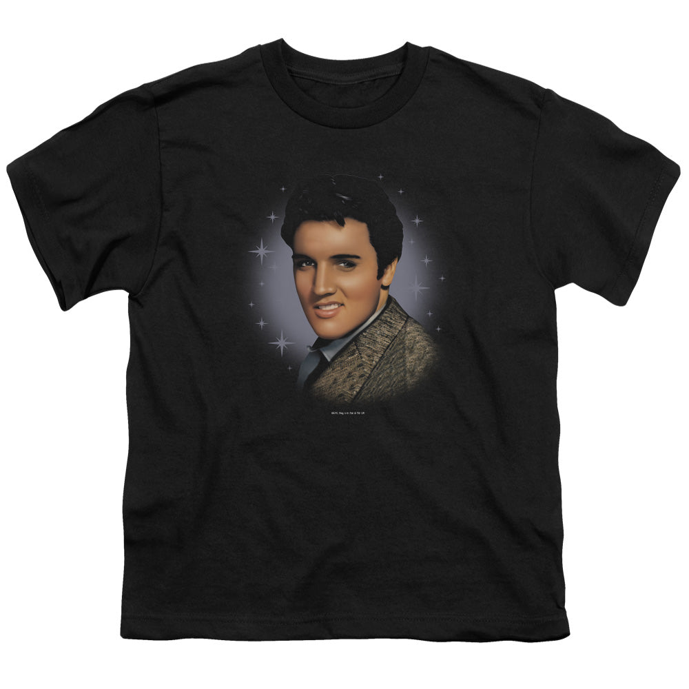 Elvis Presley Starlite Kids Youth T Shirt Black
