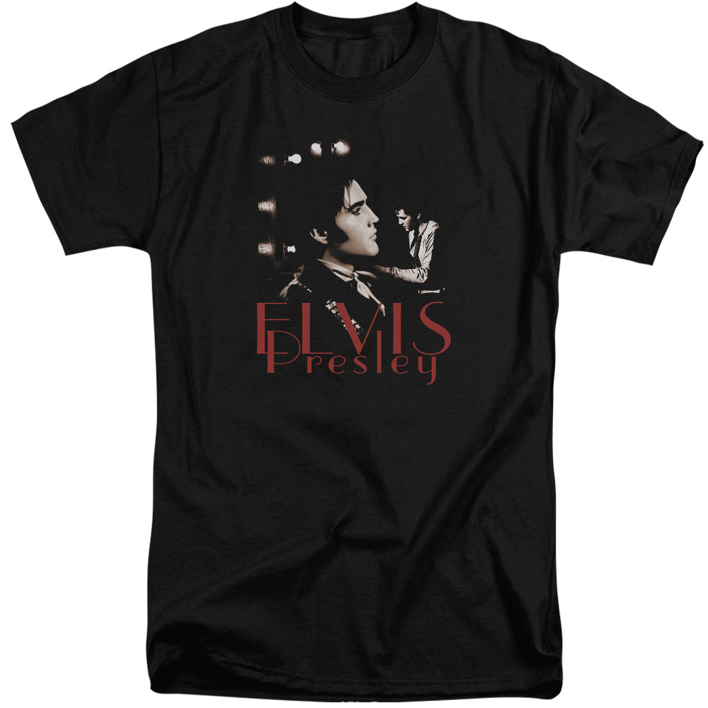 Elvis Presley Memories Mens Tall T Shirt Black