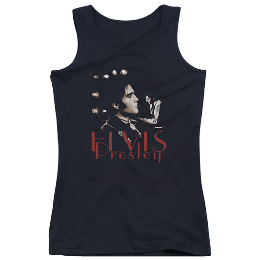 Elvis Presley Memories Womens Tank Top Shirt Black