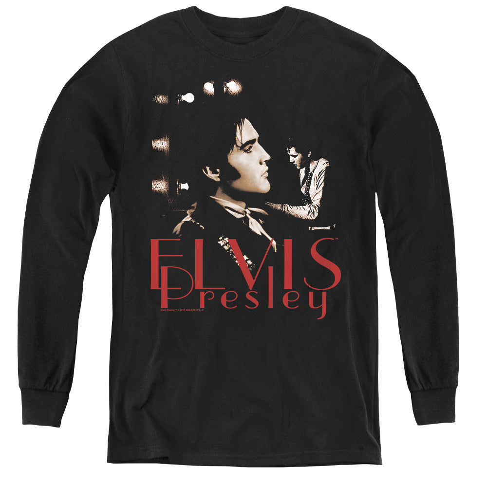 Elvis Presley Memories Long Sleeve Kids Youth T Shirt Black
