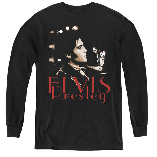Elvis Presley Memories Long Sleeve Kids Youth T Shirt Black