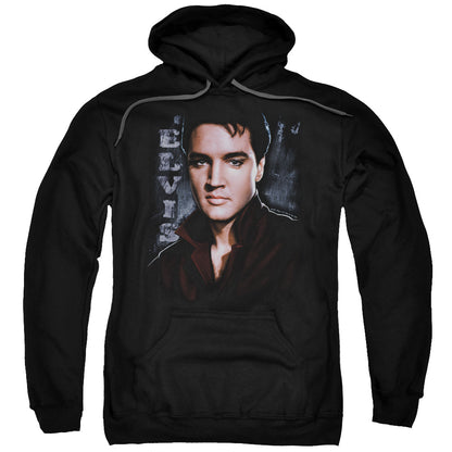 Elvis Presley Tough Mens Hoodie Black
