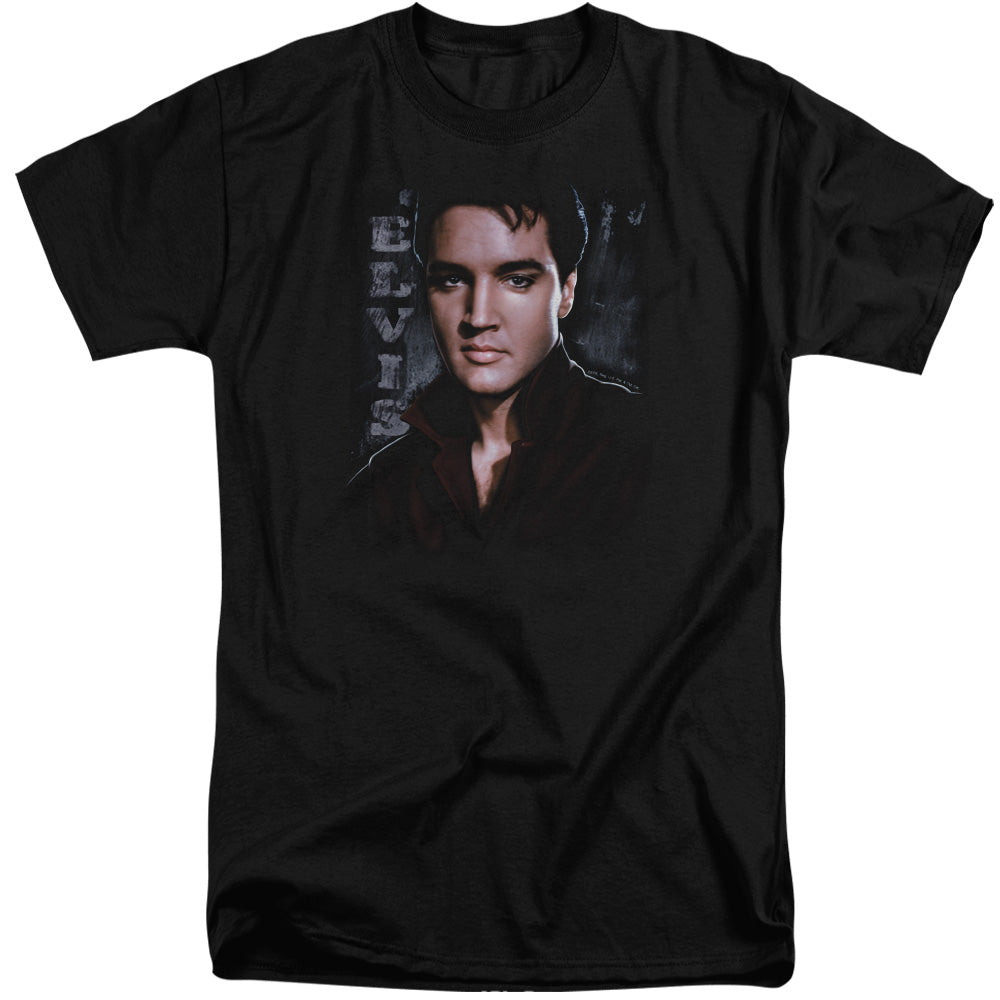 Elvis Presley Tough Mens Tall T Shirt Black
