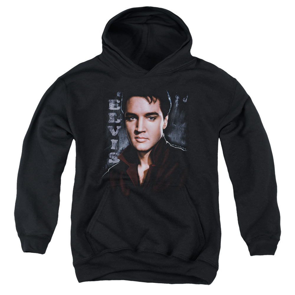 Elvis Presley Tough Kids Youth Hoodie Black
