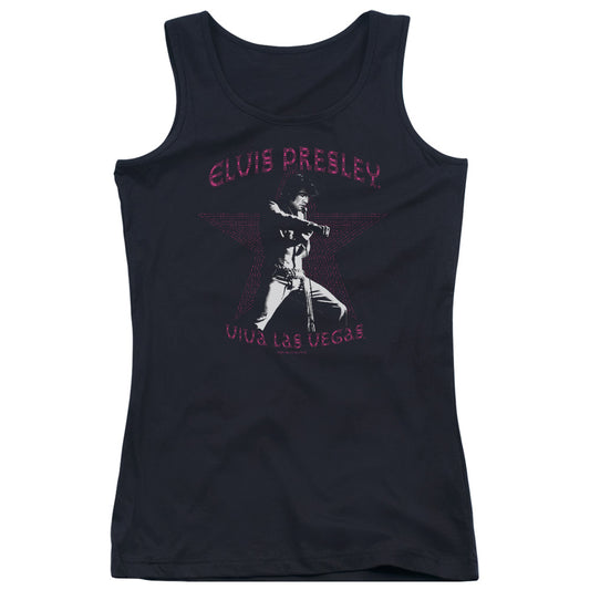 Elvis Presley Viva Las Vegas Star Womens Tank Top Shirt Black