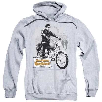 Elvis Presley Roustabout Poster Mens Hoodie Athletic Heather