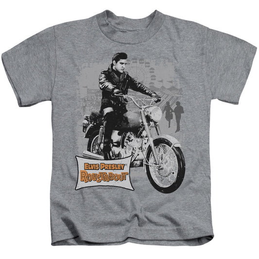 Elvis Presley Roustabout Poster Juvenile Kids Youth T Shirt Athletic Heather