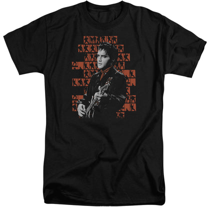 Elvis Presley 1968 Mens Tall T Shirt Black Officially Licensed