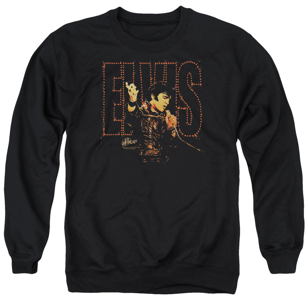 Elvis Presley Take My Hand Mens Crewneck Sweatshirt Black