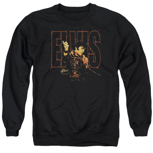 Elvis Presley Take My Hand Mens Crewneck Sweatshirt Black