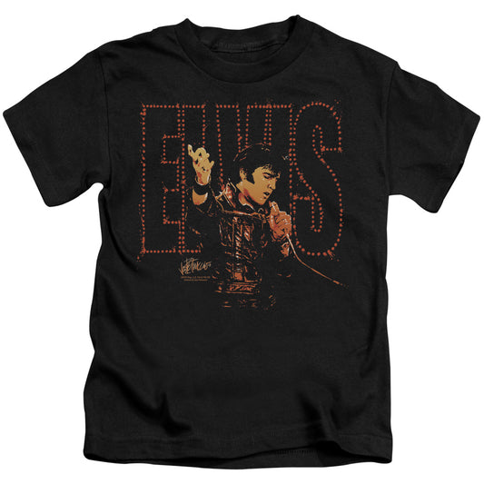 Elvis Presley Take My Hand Juvenile Kids Youth T Shirt Black