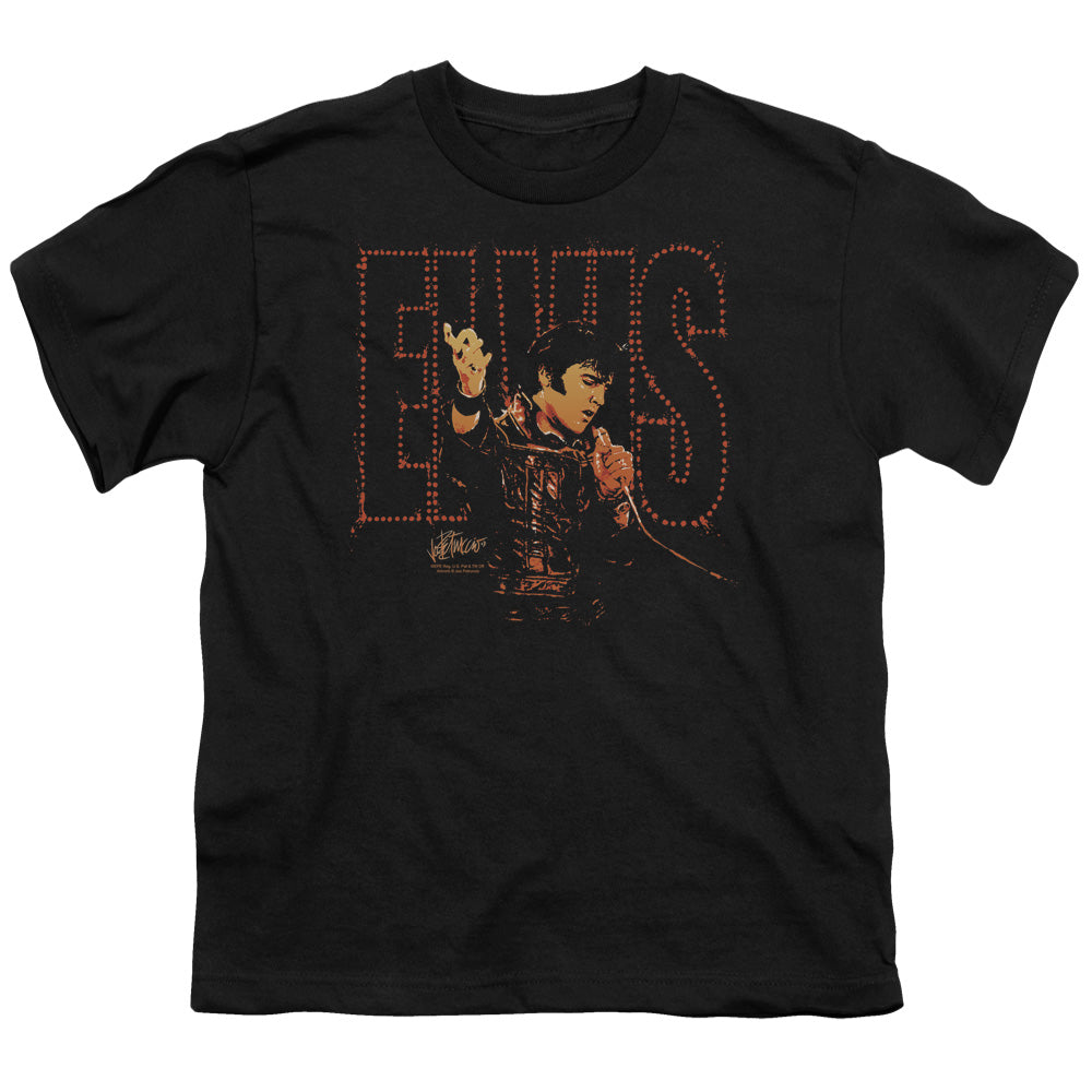 Elvis Presley Take My Hand Kids Youth T Shirt Black