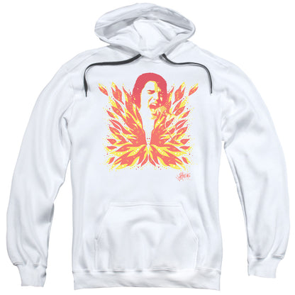 Elvis Presley His Latest Flame Mens Hoodie White