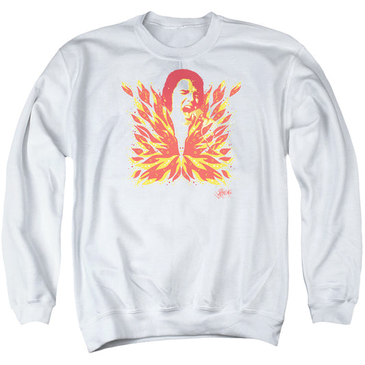 Elvis Presley His Latest Flame Mens Crewneck Sweatshirt White