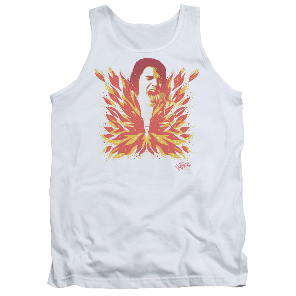 Elvis Presley His Latest Flame Mens Tank Top Shirt White